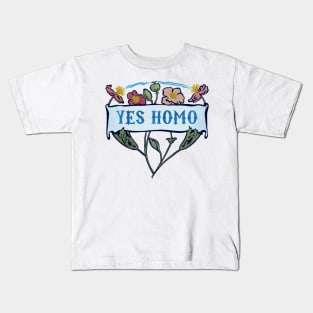 Yes Homo Kids T-Shirt